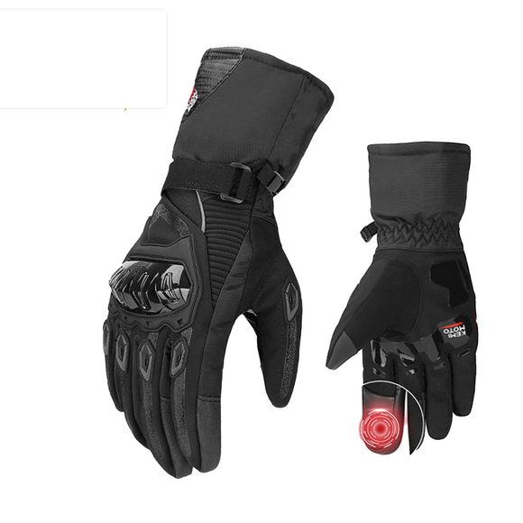 Gants pour moto d'hiver imperméables