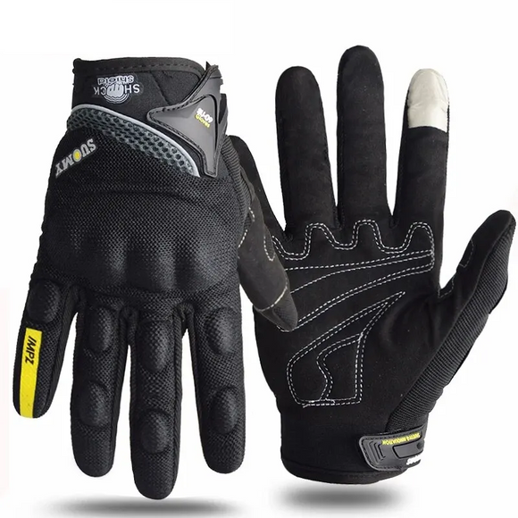 Gants de moto d'été aéré