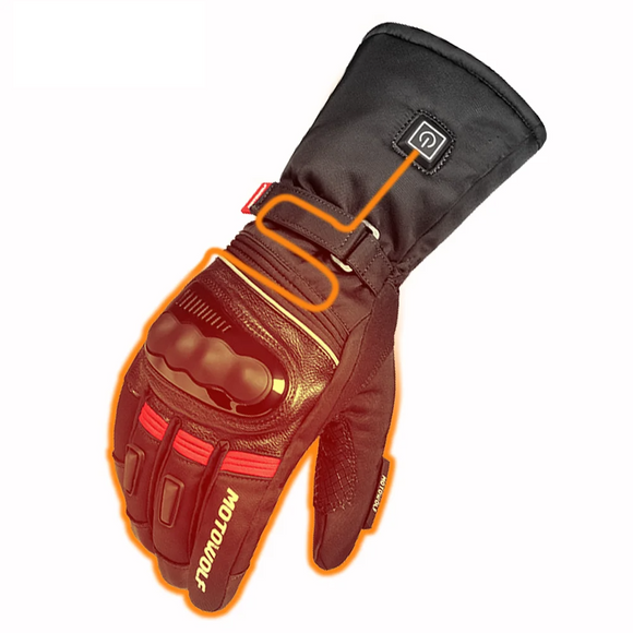 Gants chauffants pour moto électriques