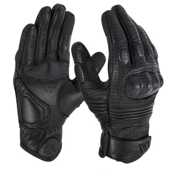 Gants de moto été en cuir