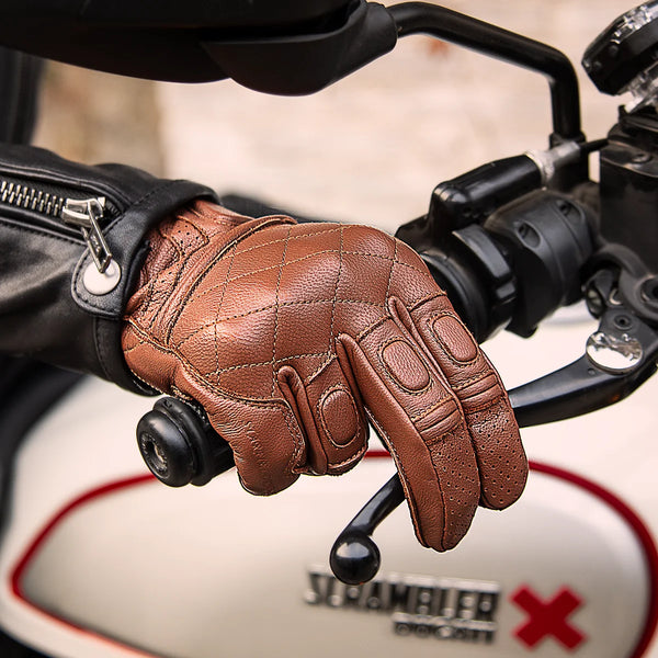 Gants de moto vintage