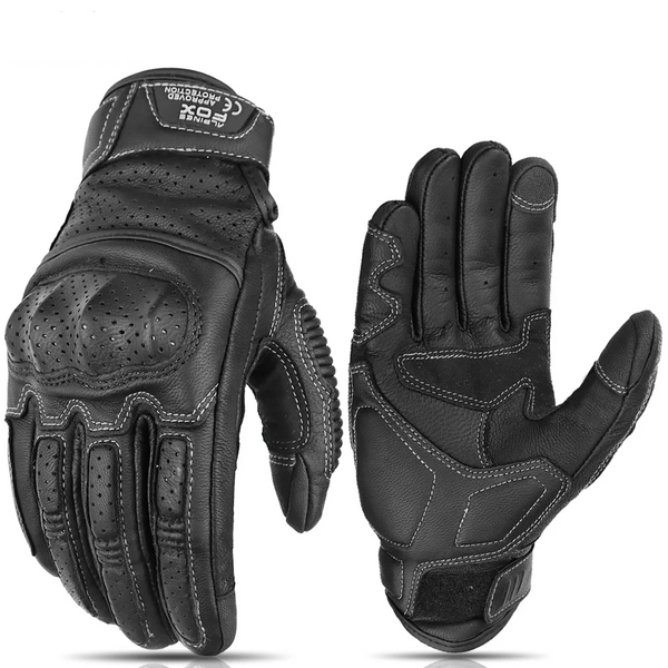 Gants de moto d'hiver vintage